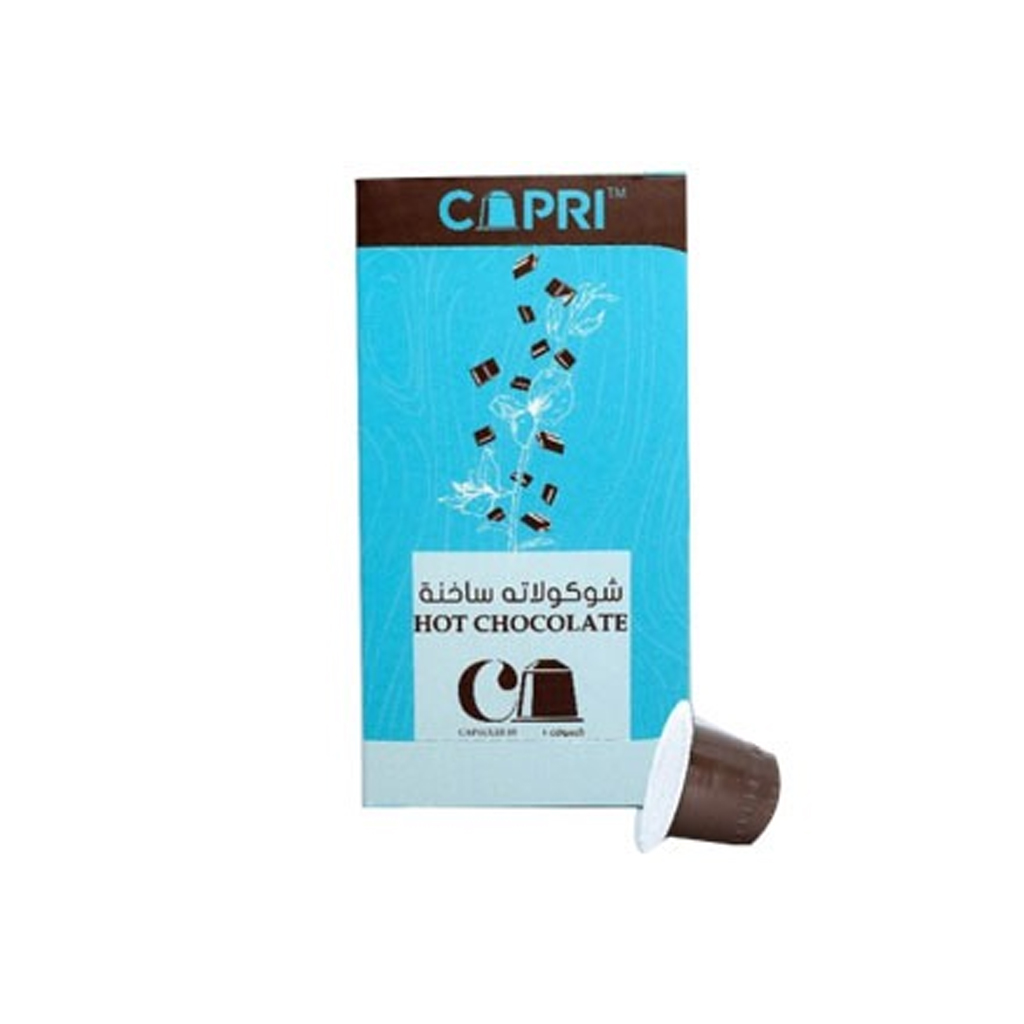 Capri Coffee Hot Chocolate Capules 10x7g