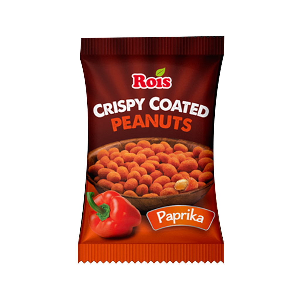 Rois Crispy Coated Peanuts Paprika 100g