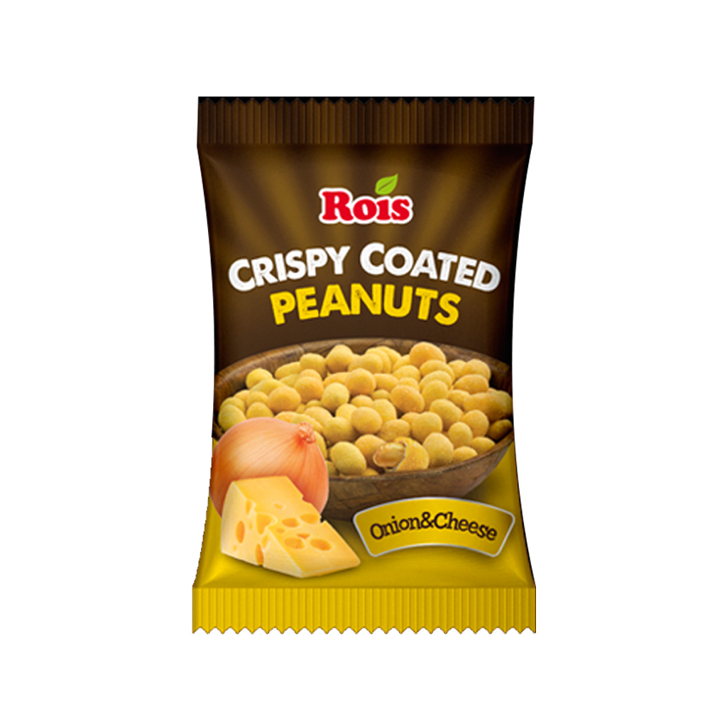 Rois Crispy Coated Peanuts Onion &amp; Cheese 40g