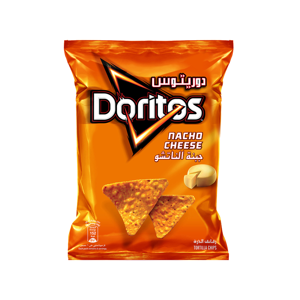 Doritos Nacho Cheese Chips Pufak 180g