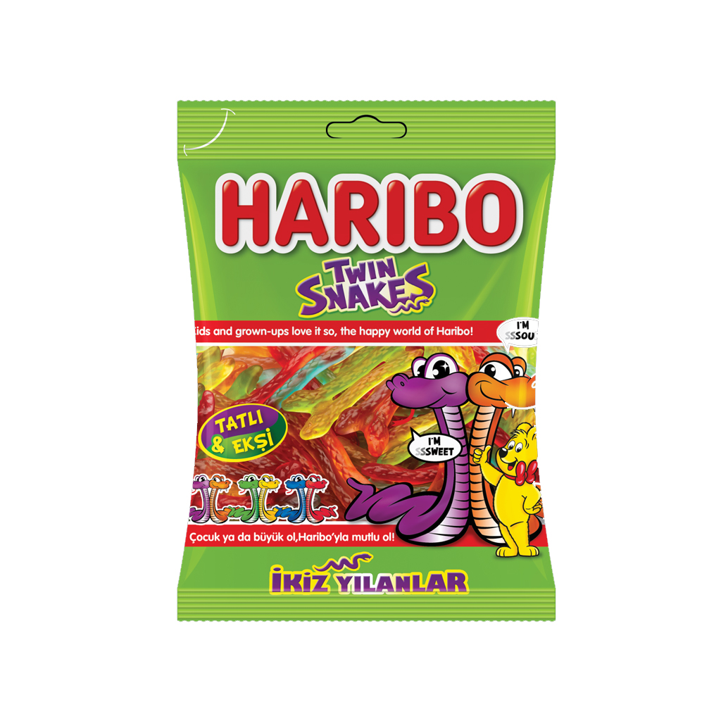 Haribo Twin Snakes Jelly 67g