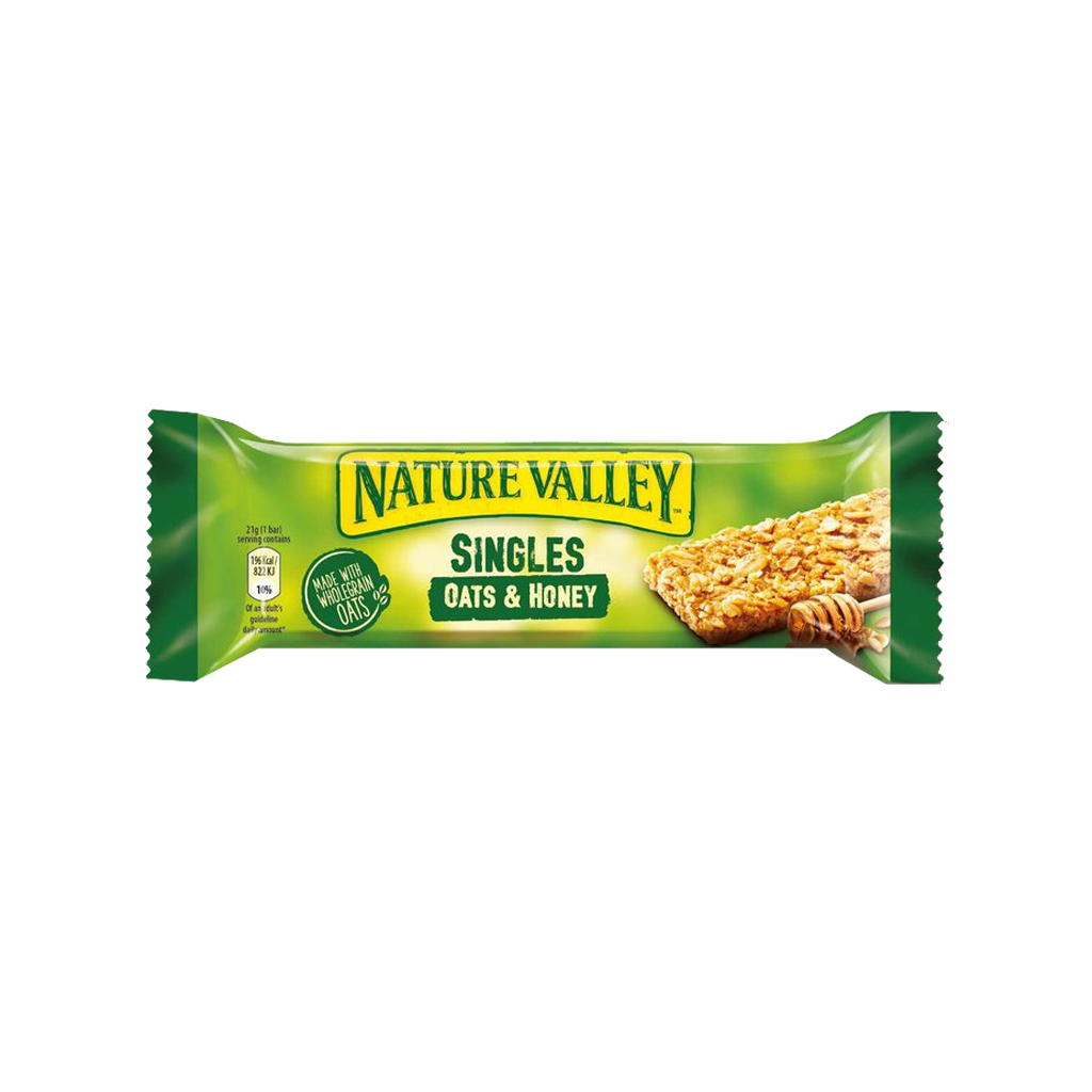 Nature valley Singles oats and honey Bar 21g