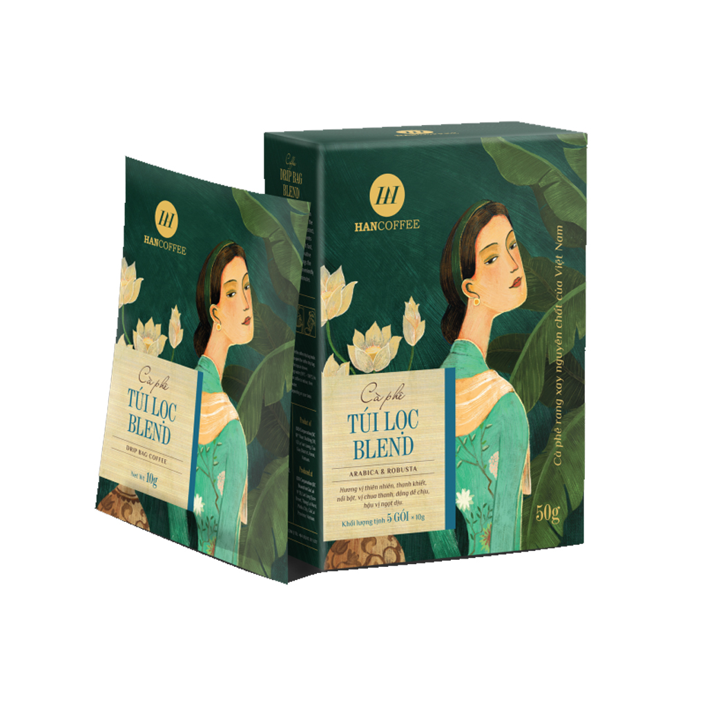 Hancoffee Tui Loc Drip Blend Coffee 10x10g