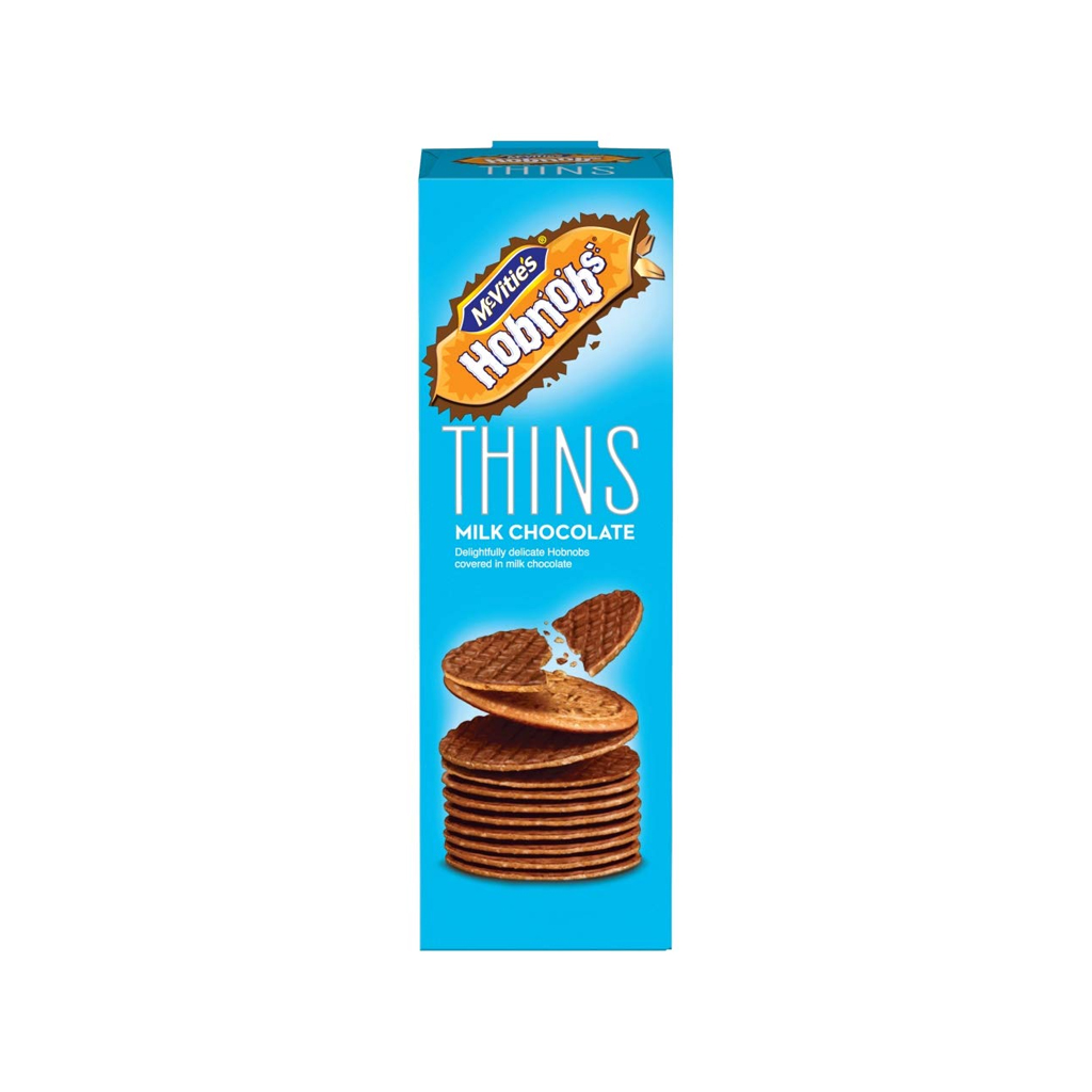 Digestive Hobnobs Thins Milk Chocolate Biscuit 170g