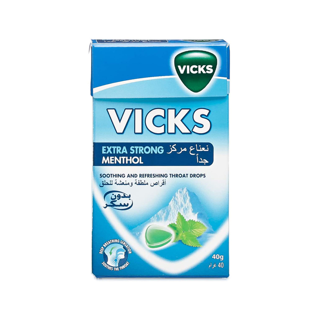 Vicks Extra Strong Menthol Candy 40g