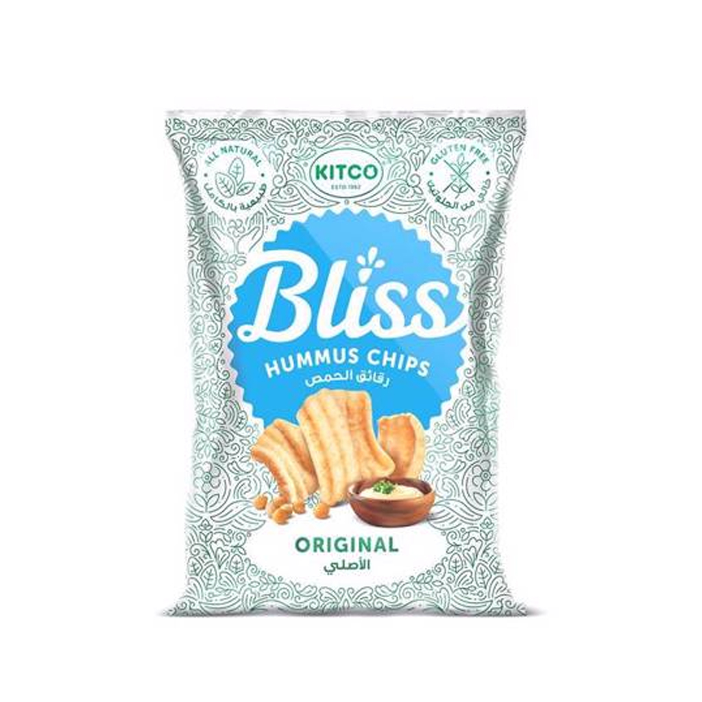 Kitco Bliss Hummus Chips Original Potato 27g