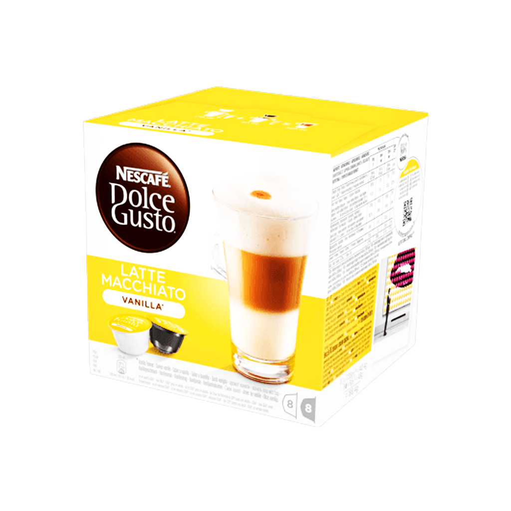 Nescafe Dolce Gusto Latte Matcchiato Vanilla Coffee 153.6g