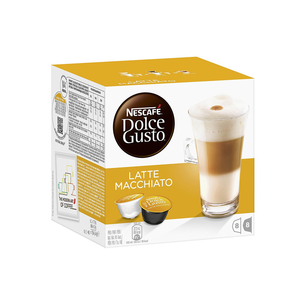 Nescafe Dolce Gusto Latte Macchiato Coffee 183.2g