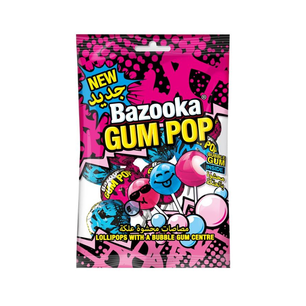 Bazooka Gum Pop 100x14g