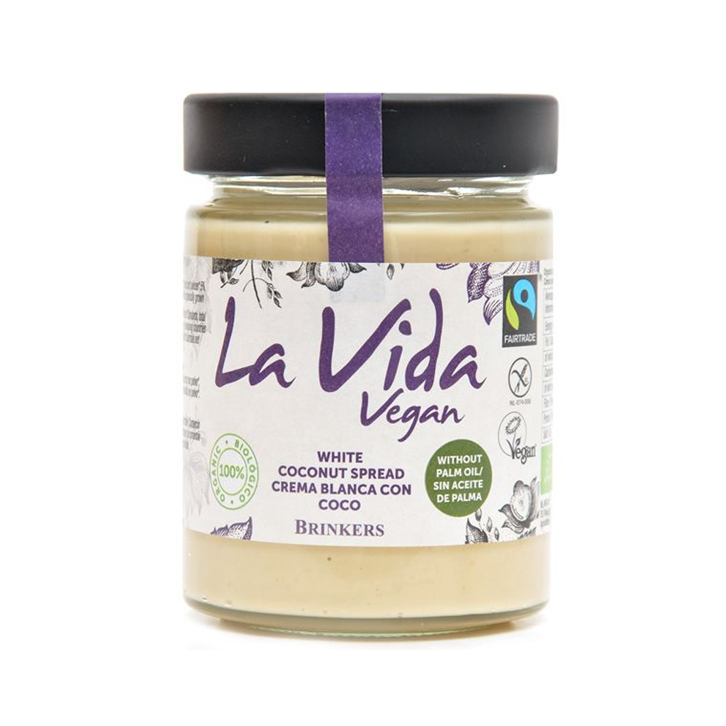  La Vida Vegan White Coconut Chocolate Spread 270g
