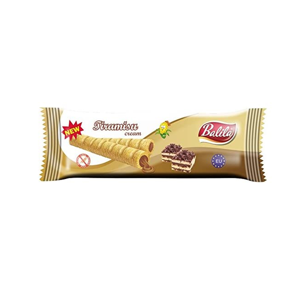 Balila Tiramisu Cream Wafer Roll 15g