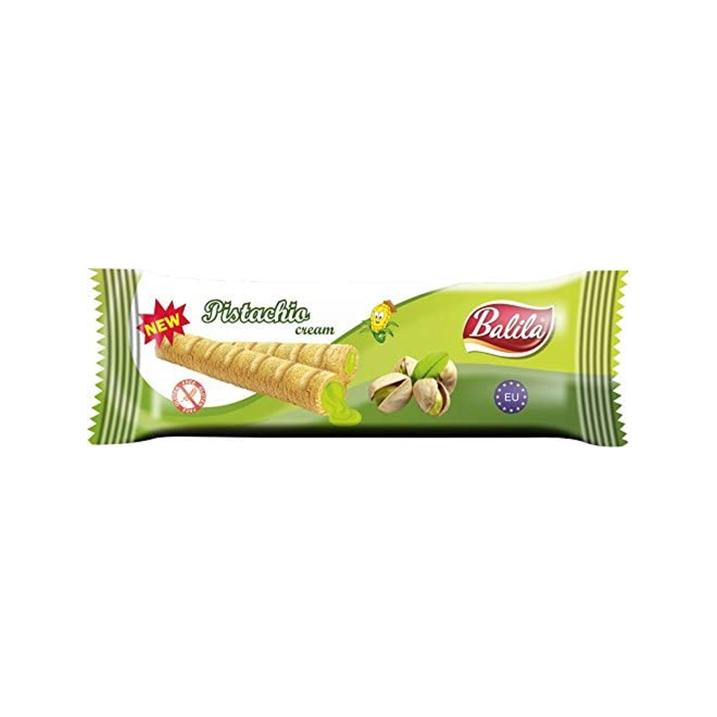 Balila Pistachio Cream Wafer Roll 15g