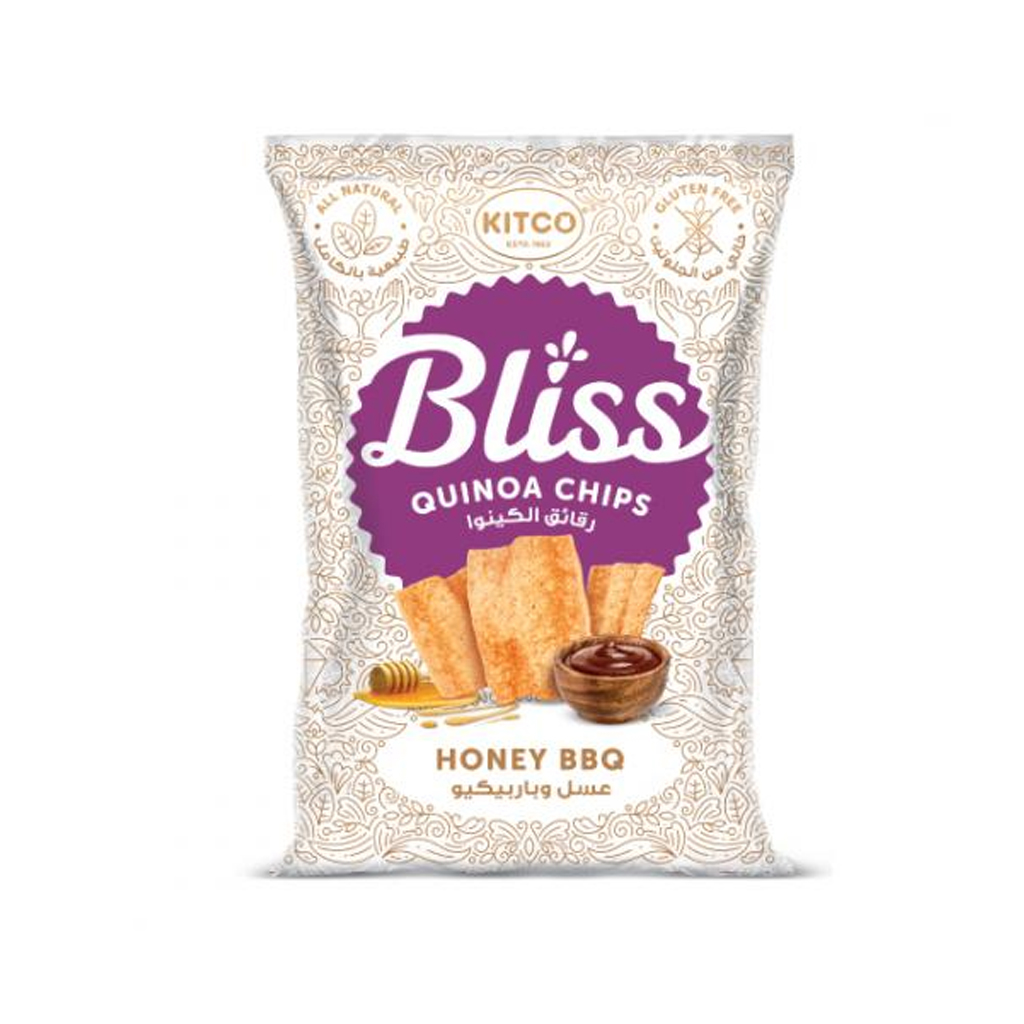 Kitco Bliss Quinoa Chips Honey B-B-Q Potato 27g