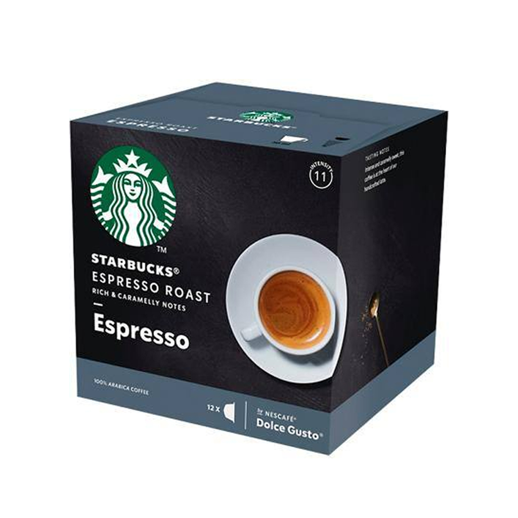 Starbucks Dolce Gusto Espresso Roast Coffee Capsules 66g