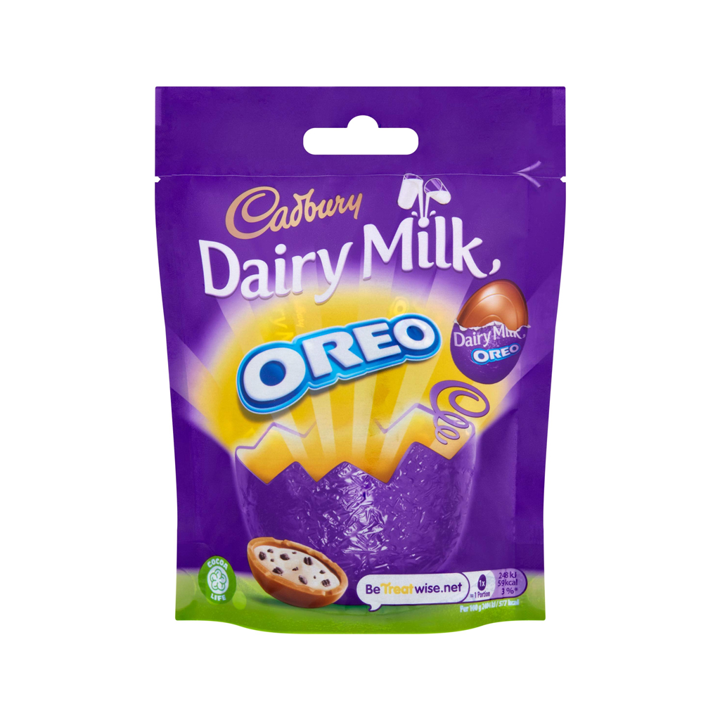 Cadbury Dairy Milk Oreo Eggs Chocolate 82g