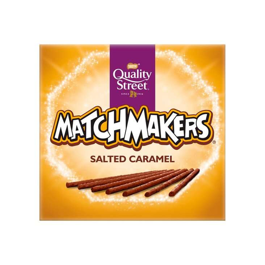Nestle Quality Street Matchmakers Salted Caramel Chocolate 120g