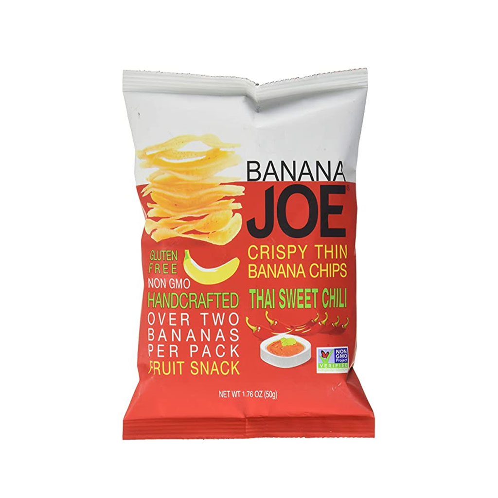 Banana Joe Crispy Thin Banana Chips Sweet Chilli 50g