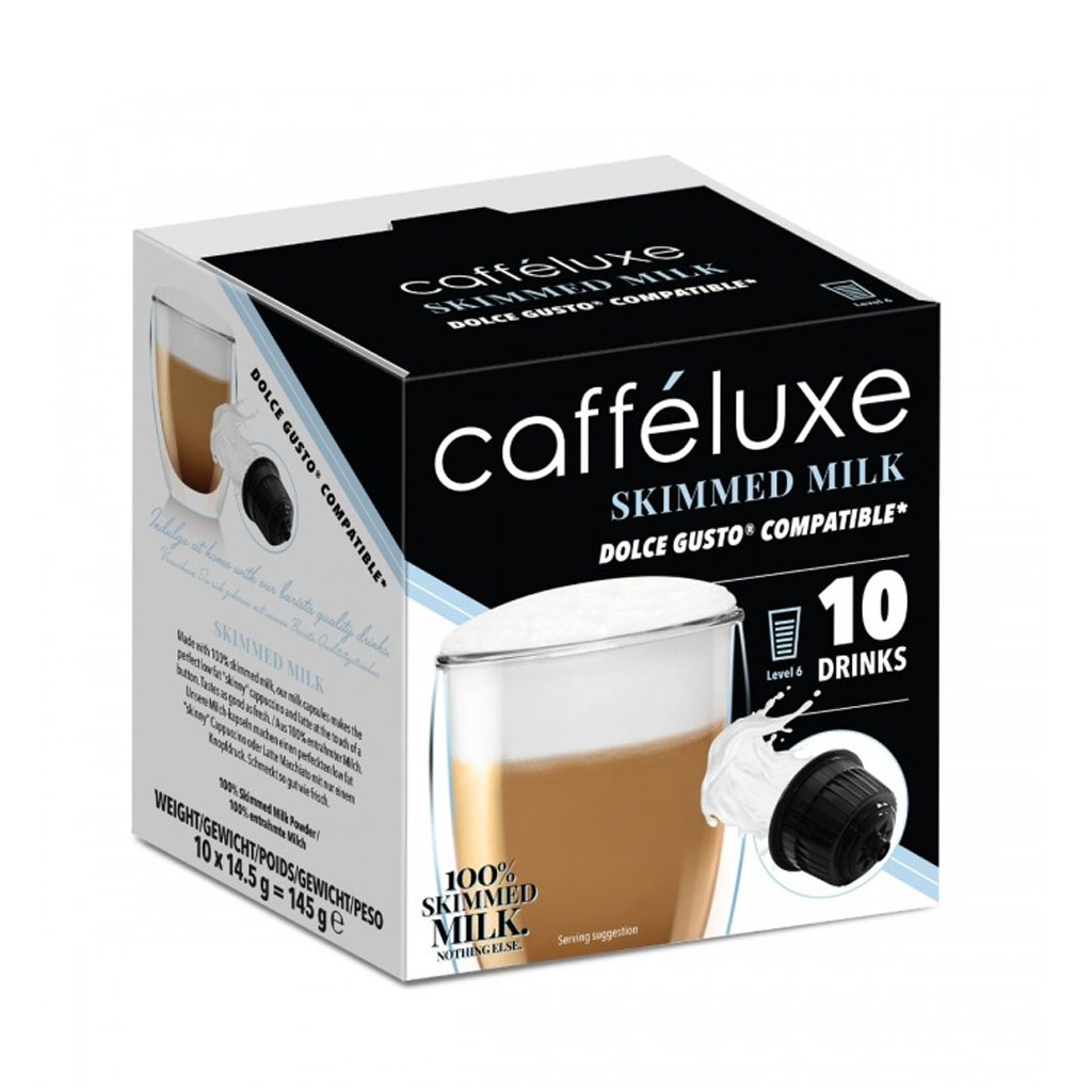 Caffeluxe Skimmed Milk Coffee Dolce Gusto 10x14.5g