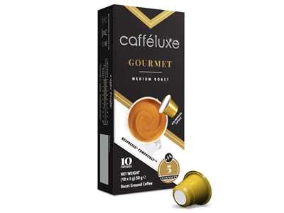 Caffeluxe Gourmet Medium Roast Coffee Nespresso10x5g