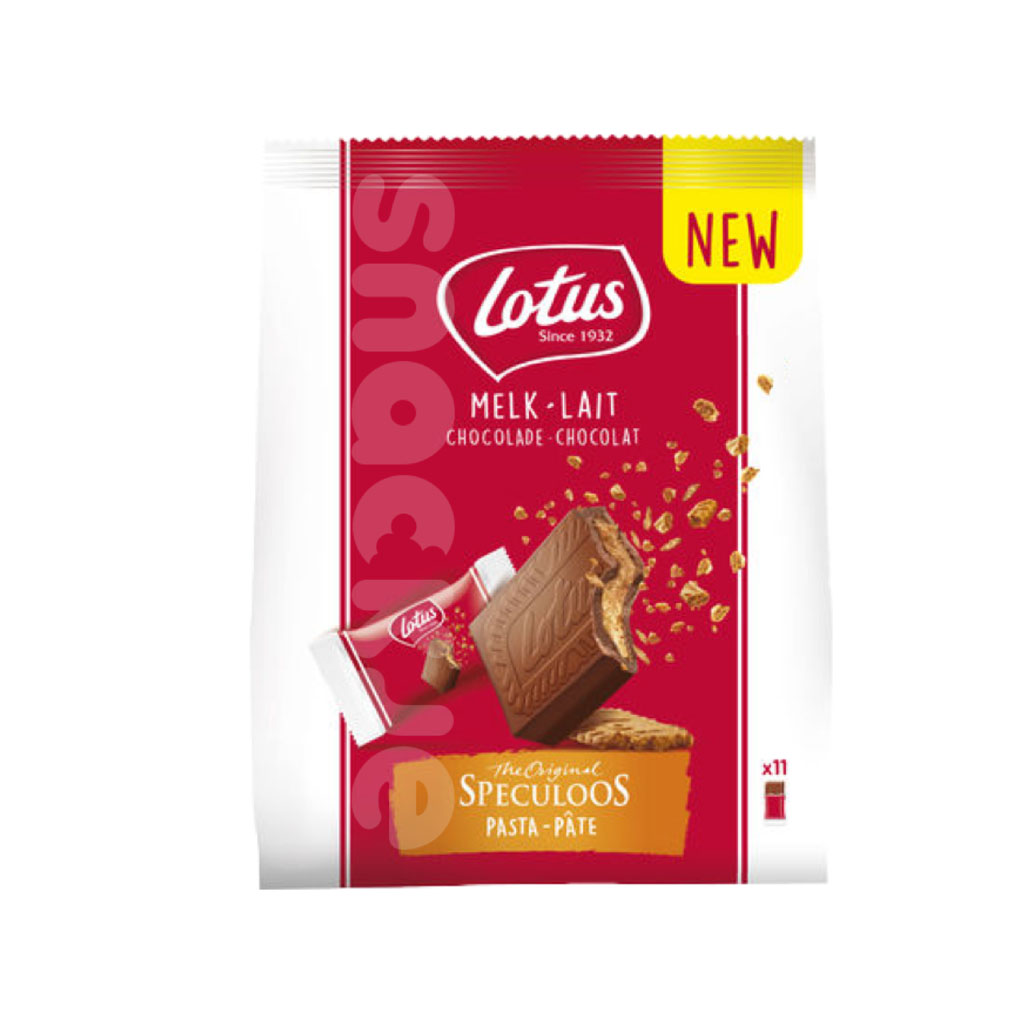 Lotus Milk Chocolate Speculoos Bag Pasta Biscuit 165g