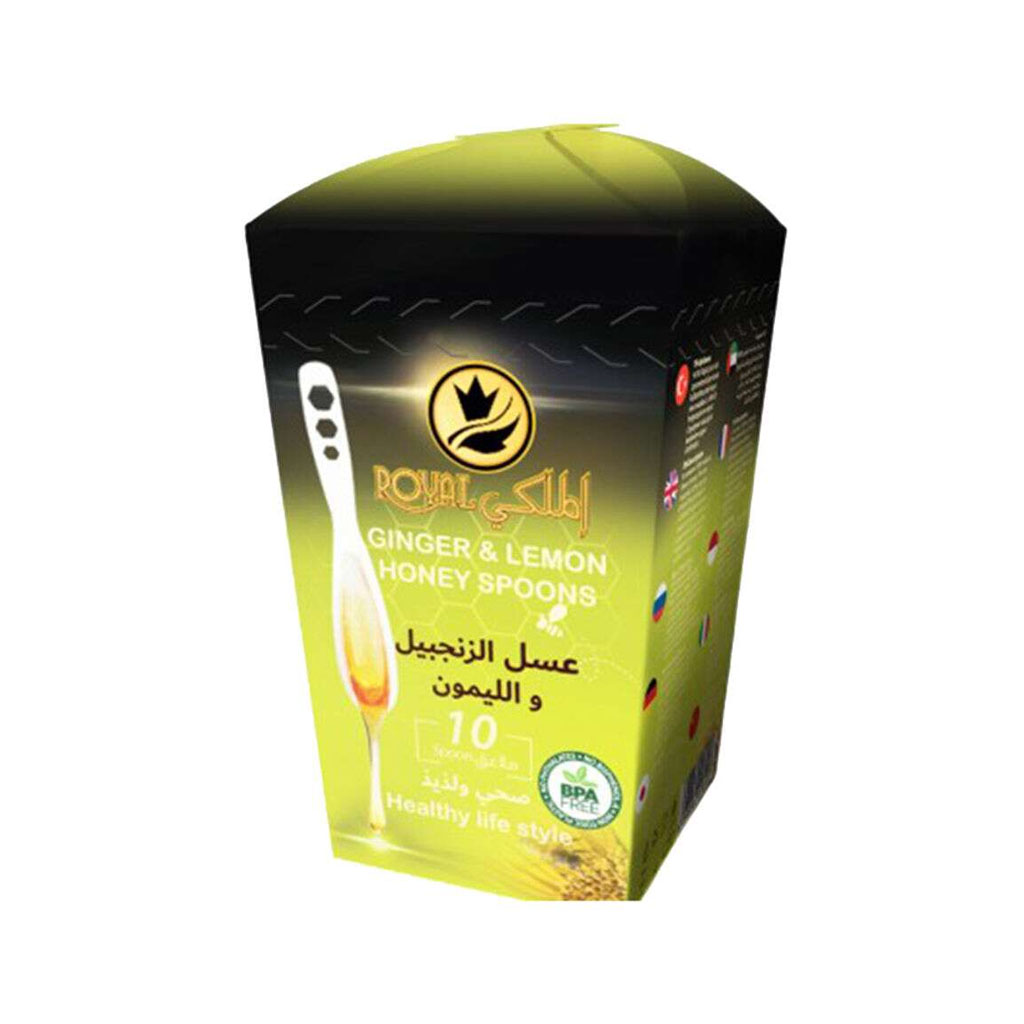 Royal Ginger &amp; Lemon Honey Spoon 120g