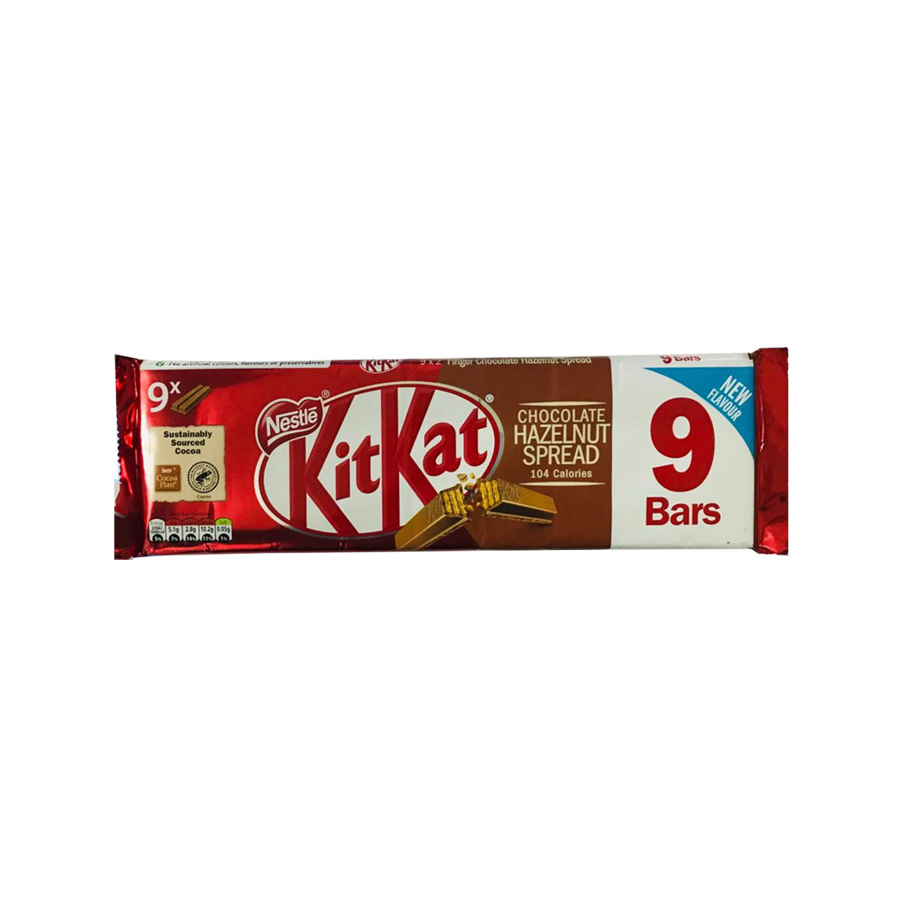 Nestle Kitkat Chocolate Hazelnut Spread 9x20.7g