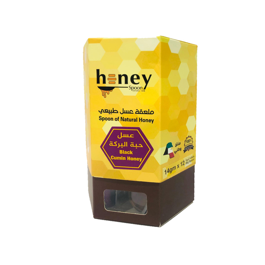 Honey Spoon Black Cumin Honey 12x14g