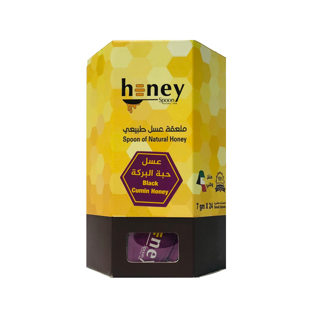 Honey Spoon Black Cumin Honey 24x7g