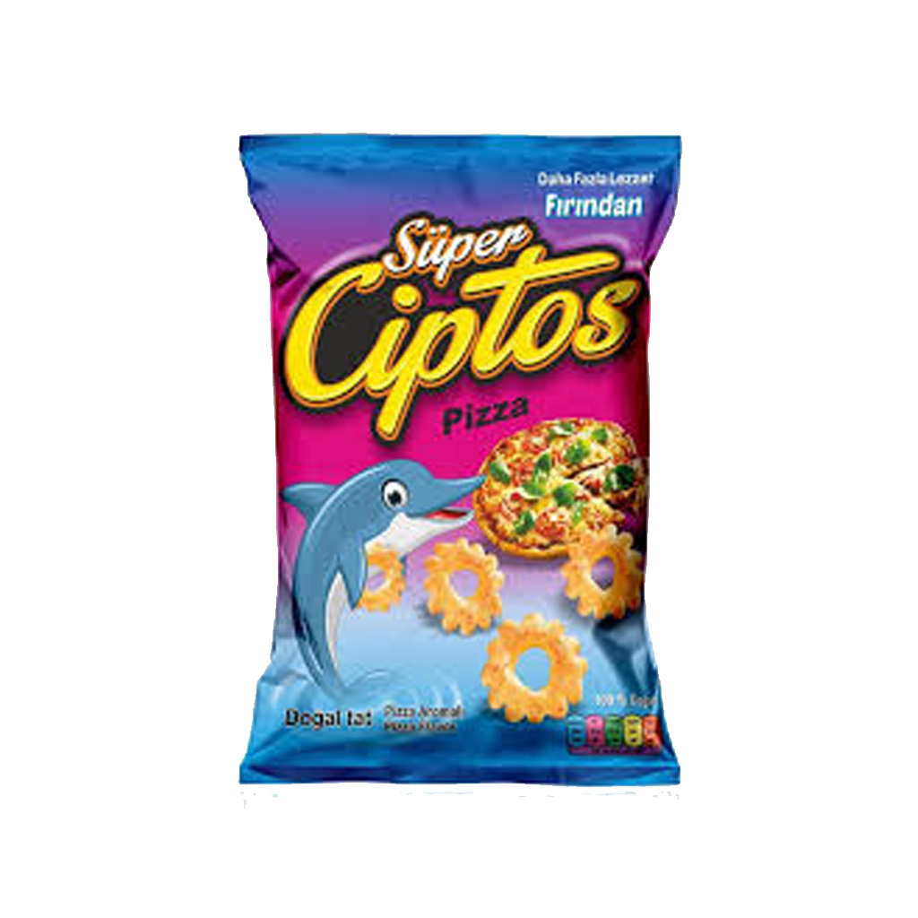 Firindan Super Ciptos Pizza Crispy Corn Snacks Pufak 35g