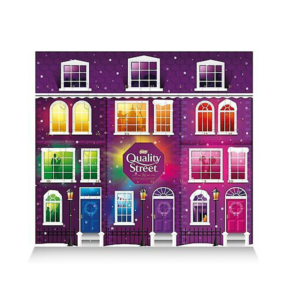 Nestle Quality Street Chocolate Christmas Advent Chocolate 222g
