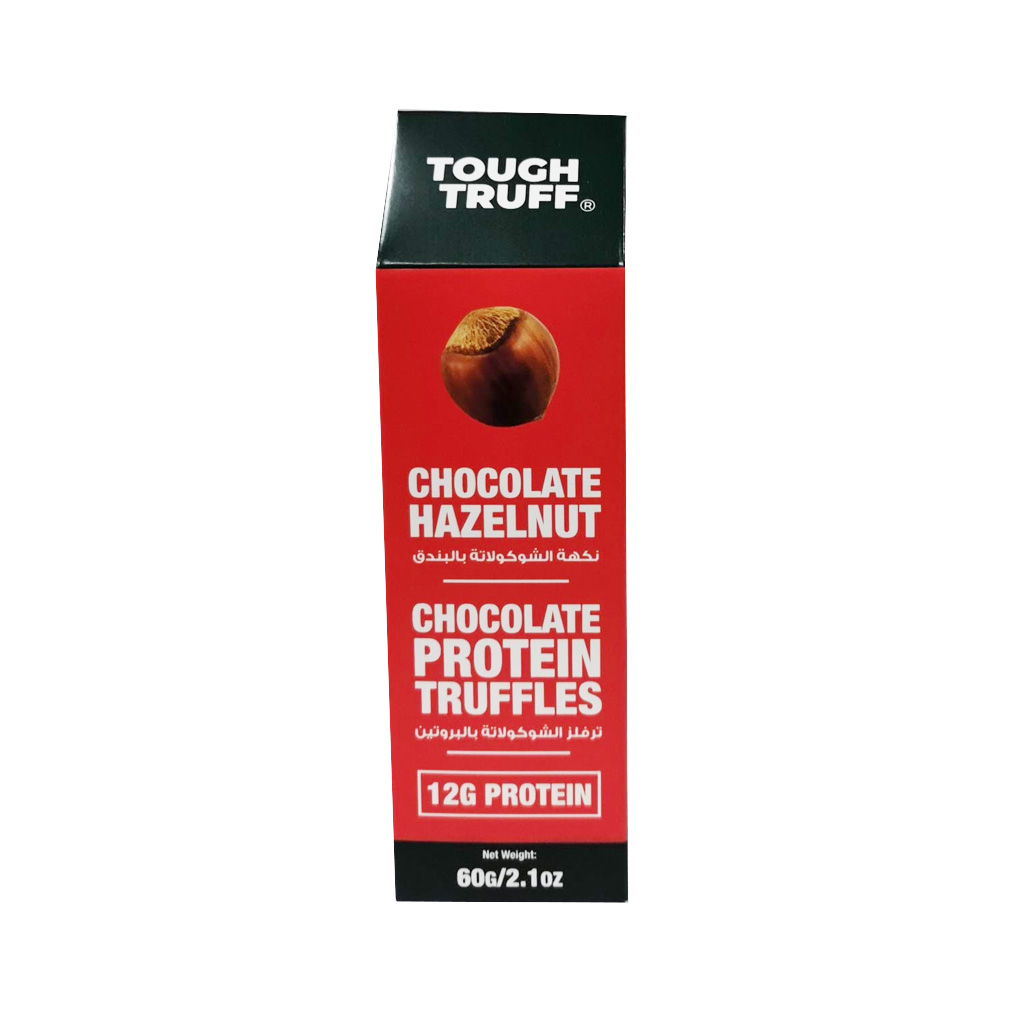 Tough Truff Chocolate Hazelnut protein Truffles 60g