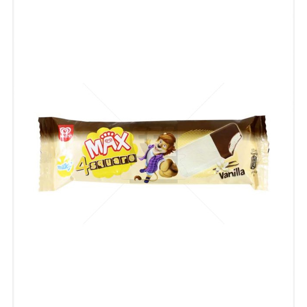 Wall's Max 4Square Vanilla Ice Cream 48ml