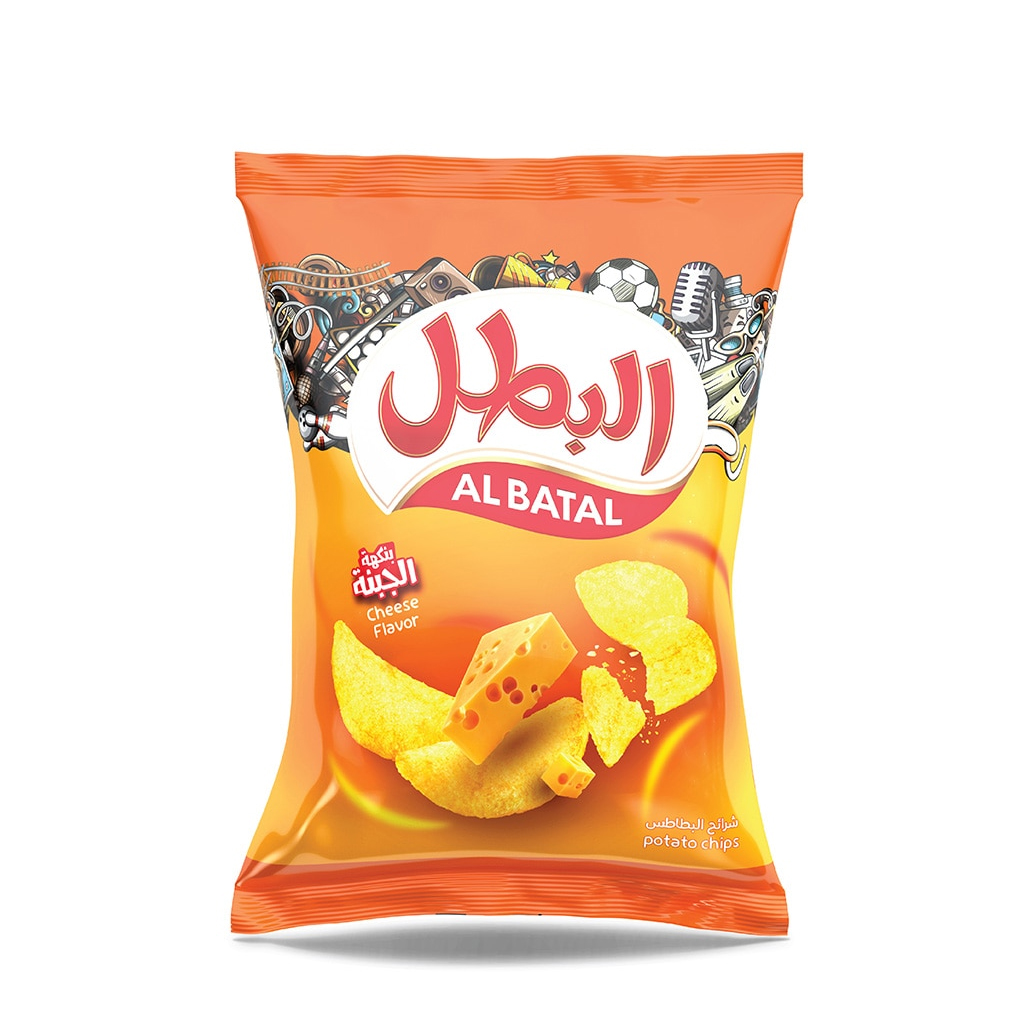 Albatal Potato Chips Cheese Flavor 12g