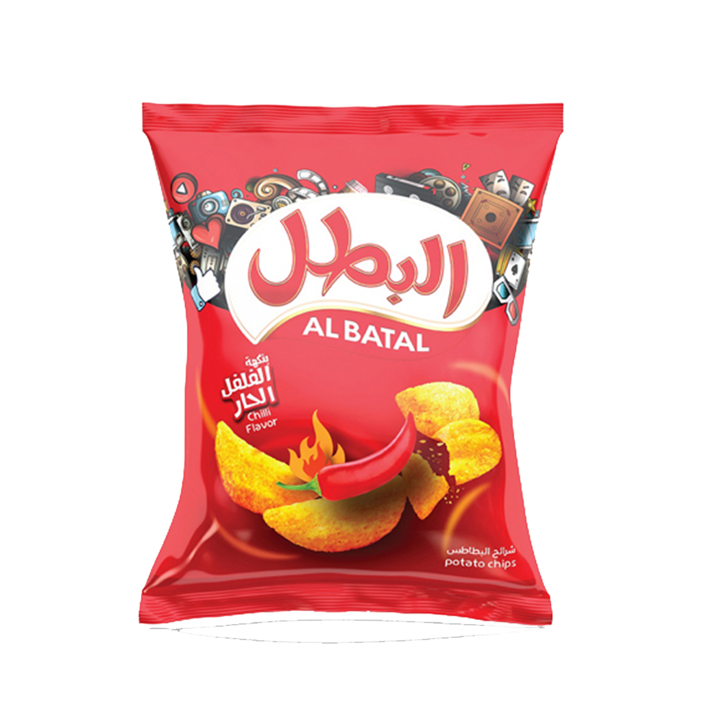 Albatal Potato Chips Chilli Flavor 12g