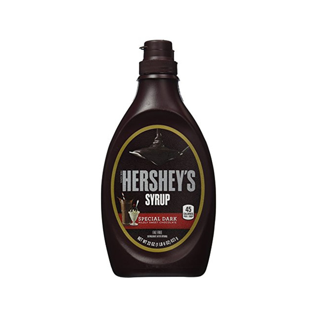 Hershey's Syrup Special Dark Midly Sweet Chocolate Fat Free 623g