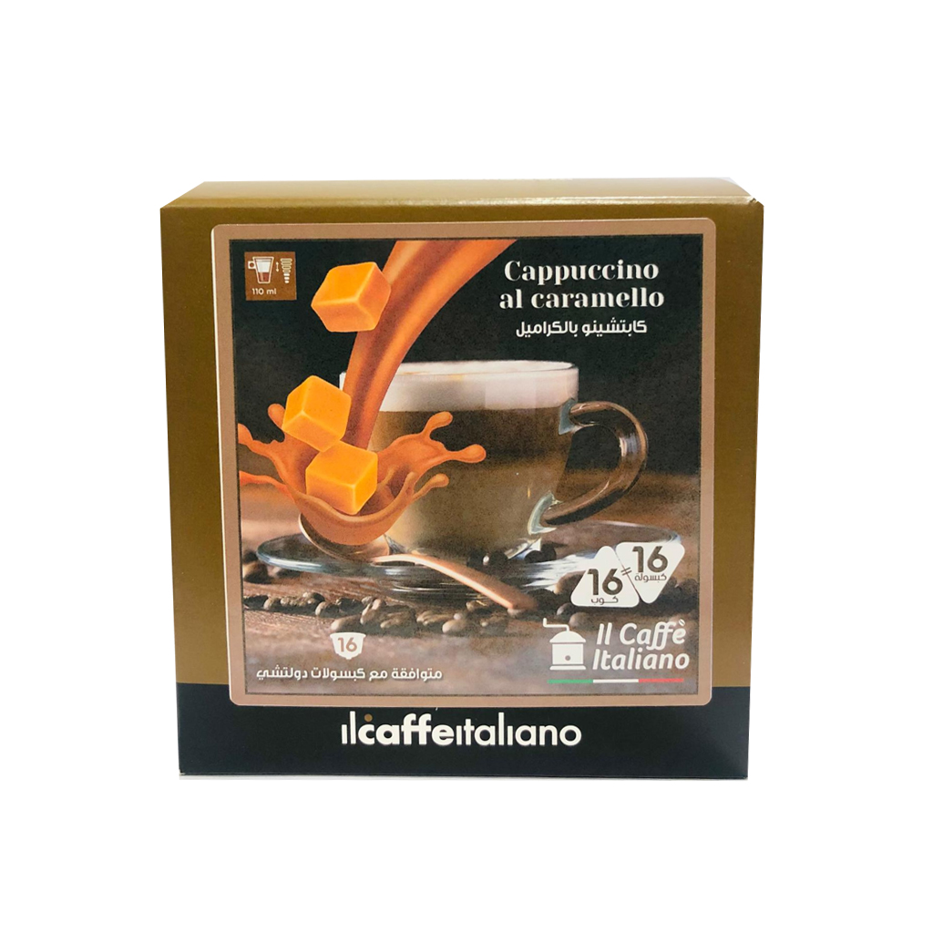 Coffee Italiano Cappuccino Caramello 144g