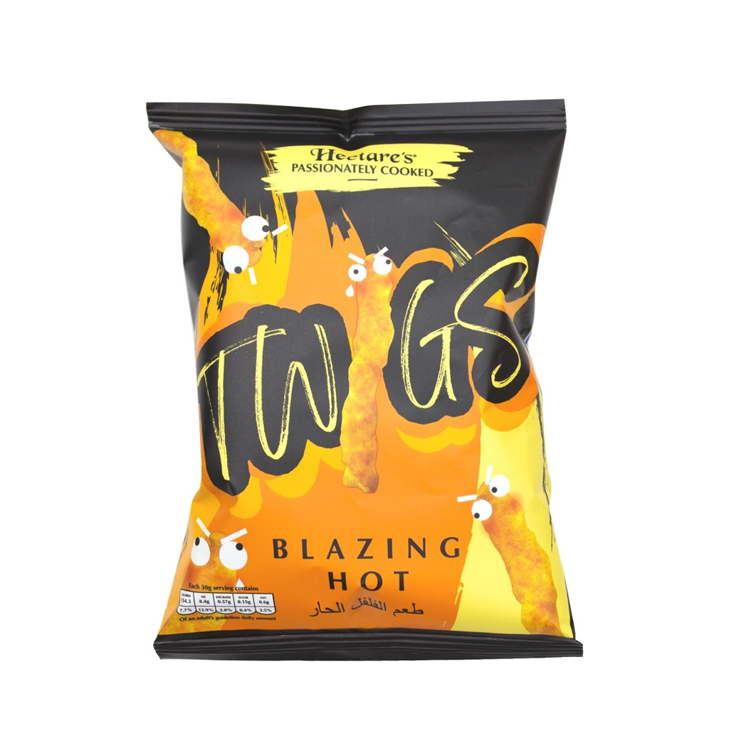 Hectare's Twigs Blazing Hot Snacks Pufak 30g