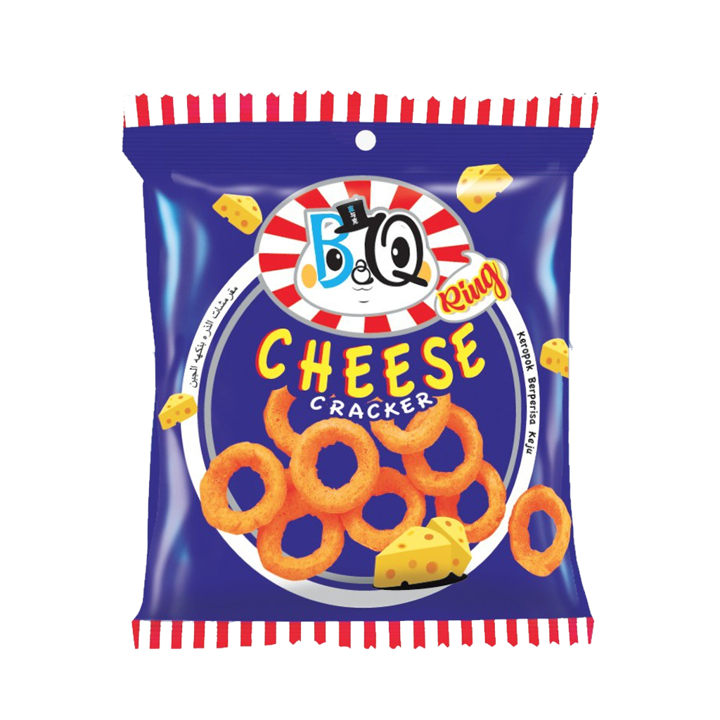 B&amp;Q Ring Cheese Cracker Pufak 16g