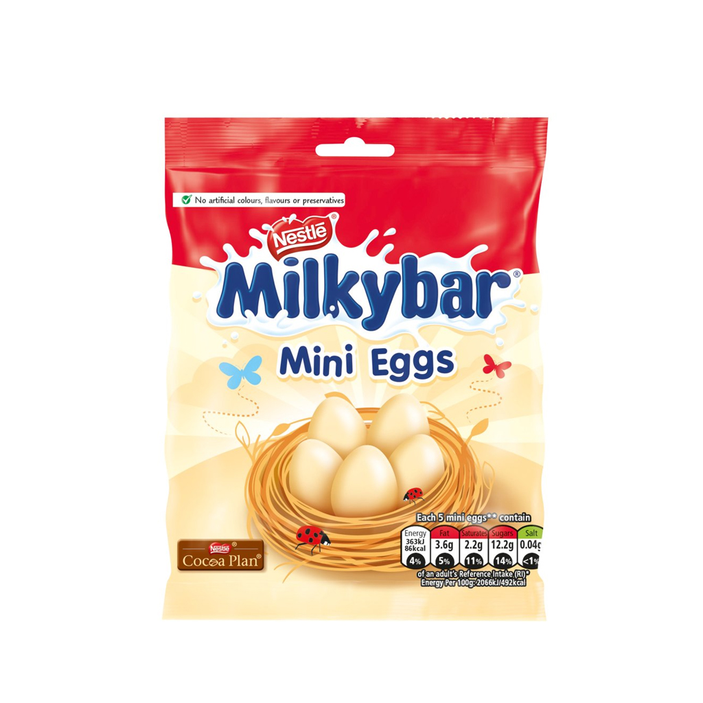 Nestle Milkybar Mini Eggs Chocolate 80g