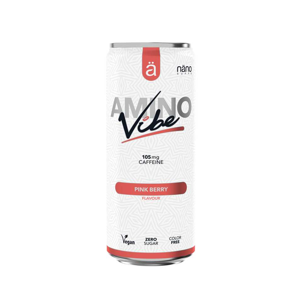 Nano A Amino Vibe Pink Berry Flavour Drink 330ml 