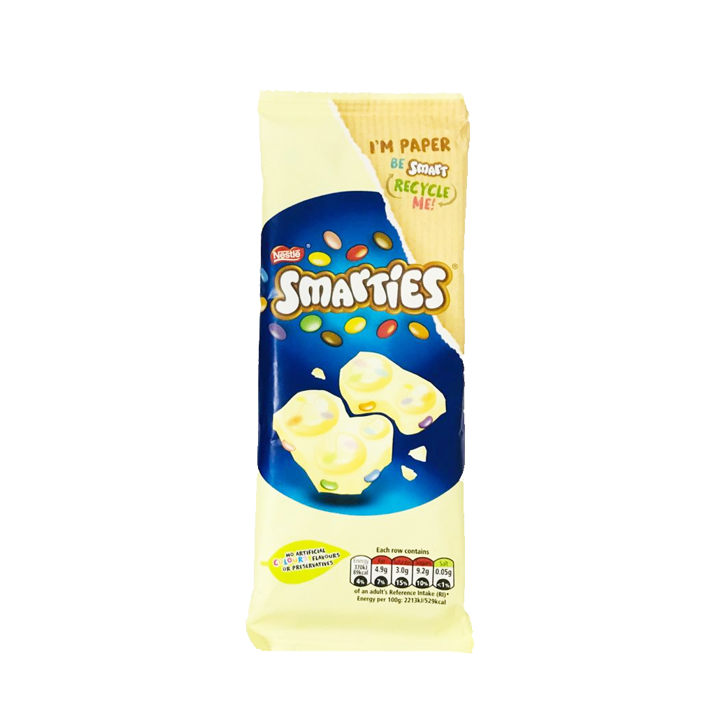 Nestle Smarties White Chocolate 90g