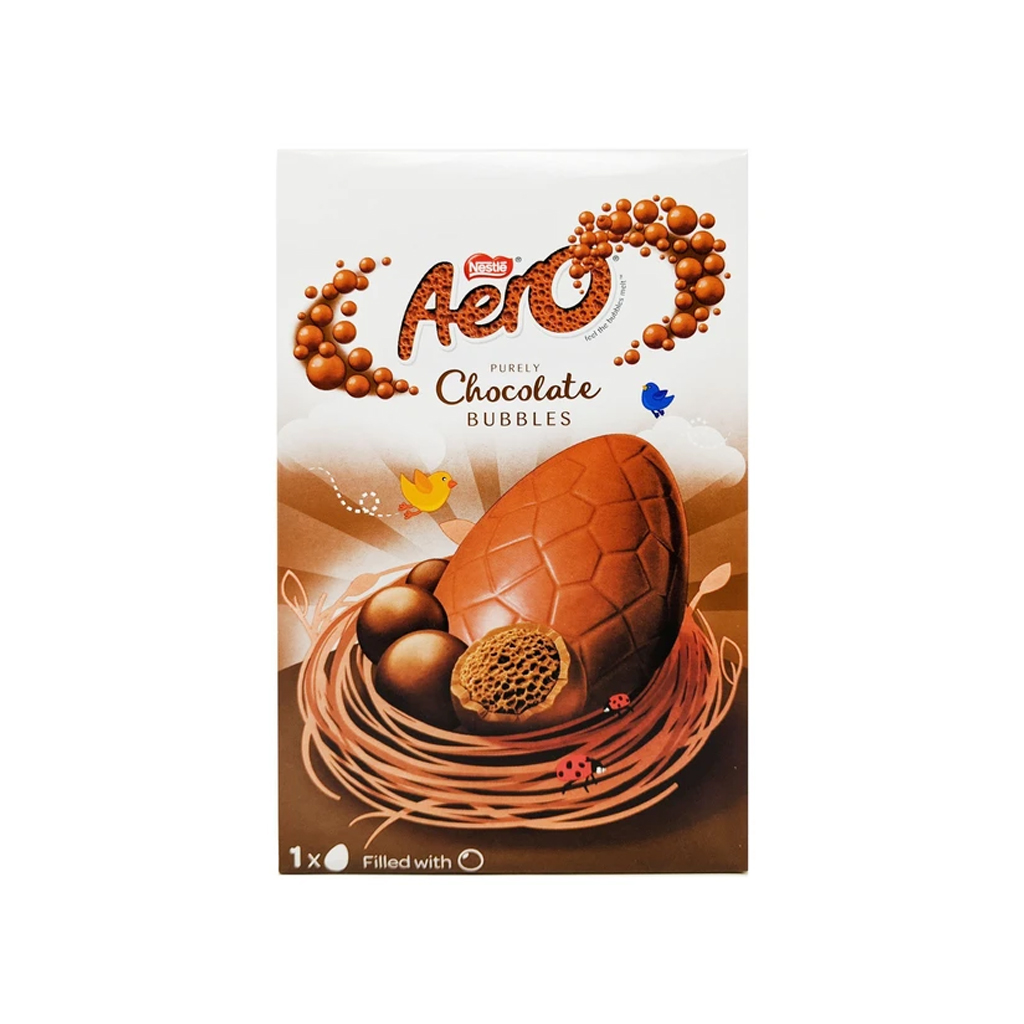 Nestle Aero Purely Chocolate Bubbles 121g