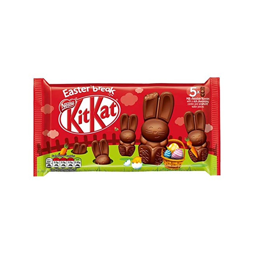Nestle Kitkat Bunny Chocolate 5x29g