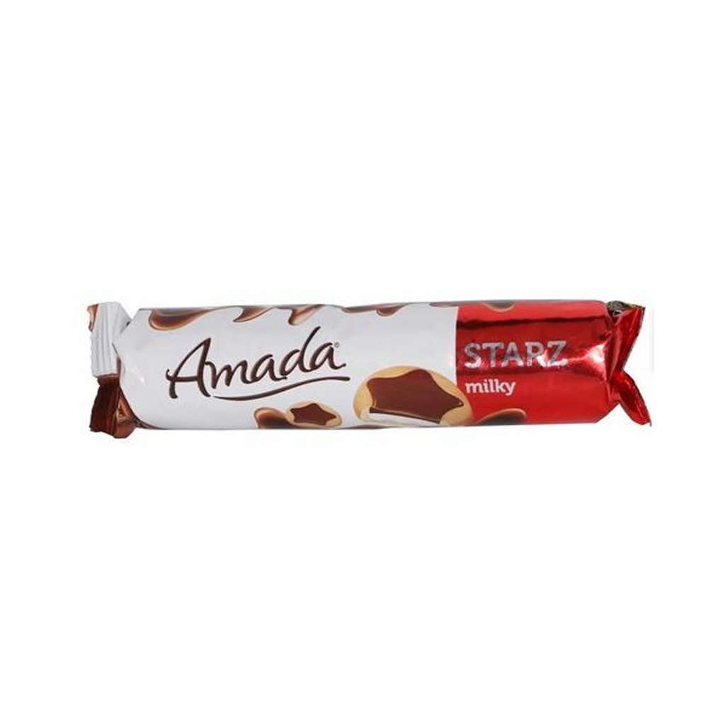 Amada Starz Milky Chocolate Biscuit 44g