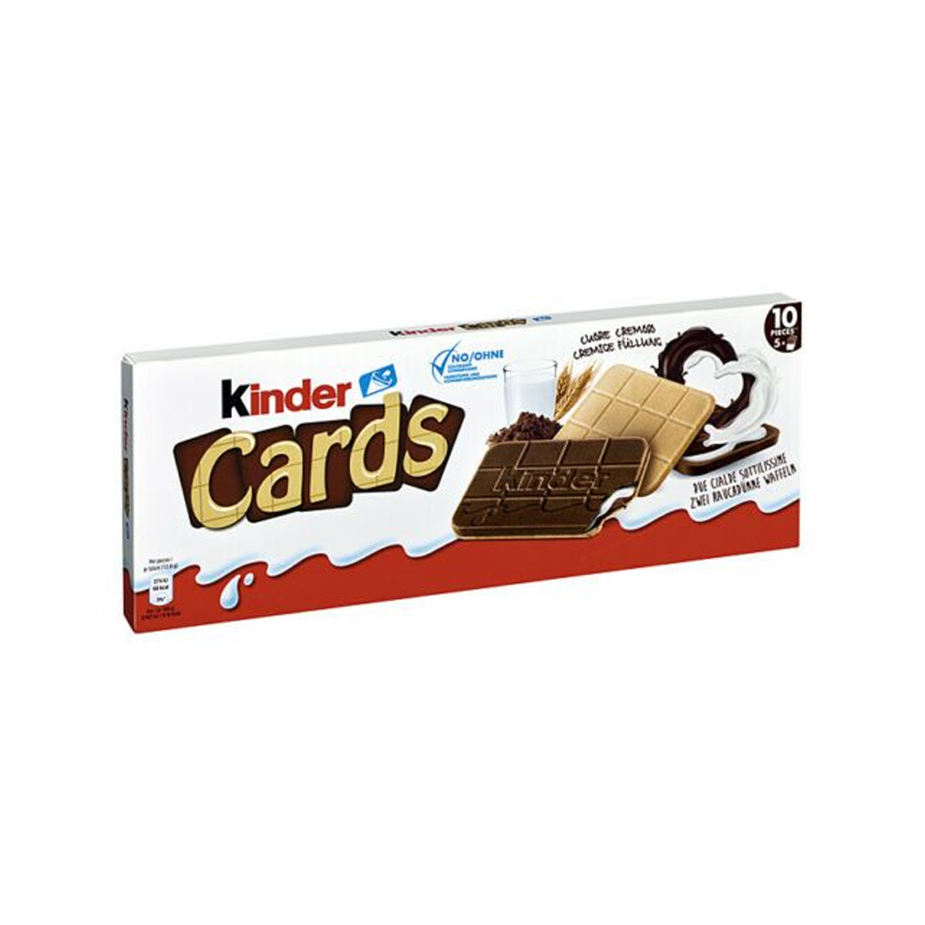 Kinder Cards Family Pack Biscuit 10P 256g 