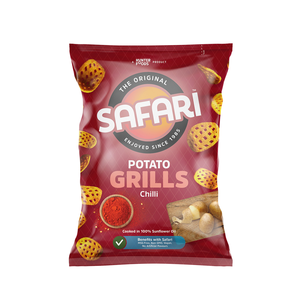 Hunter Safari Potato Grills Chilli 60g