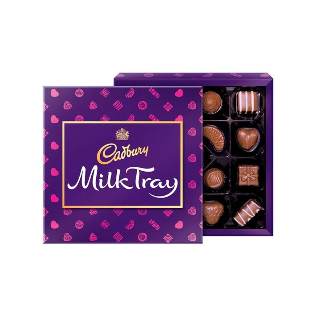 Cadbury Milk Tray Chocolate Box 180g