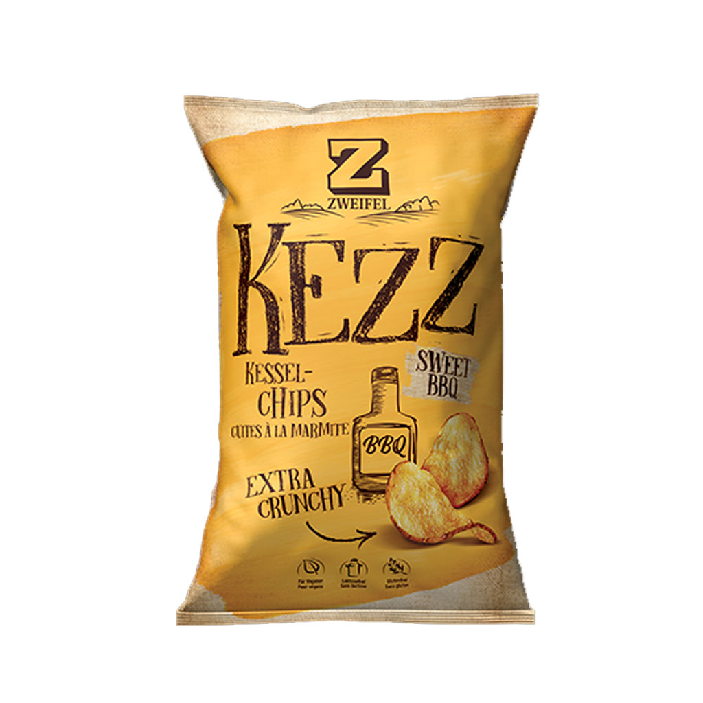 Zweifel Potato Chips Kezz Sweet BBQ 110g