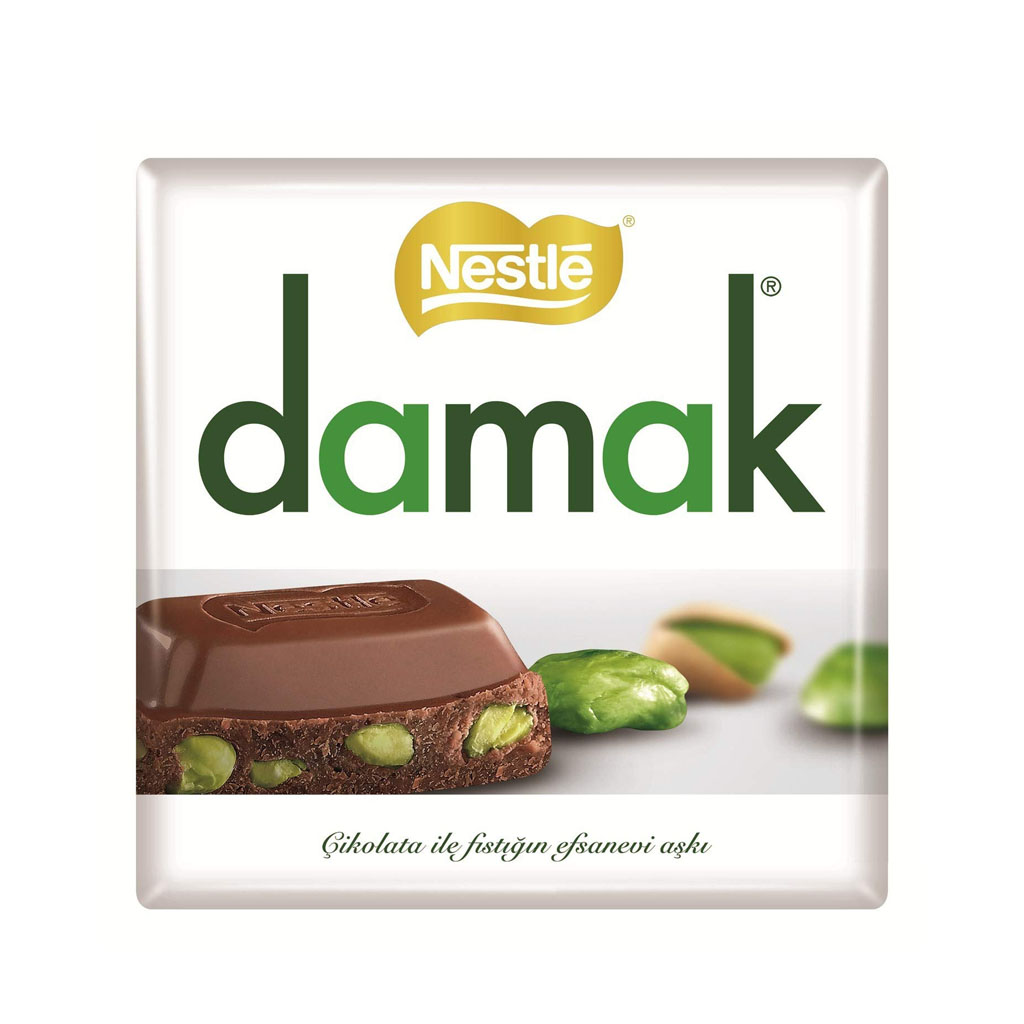 Nestle Damak Chocolate With Pistachio 63g