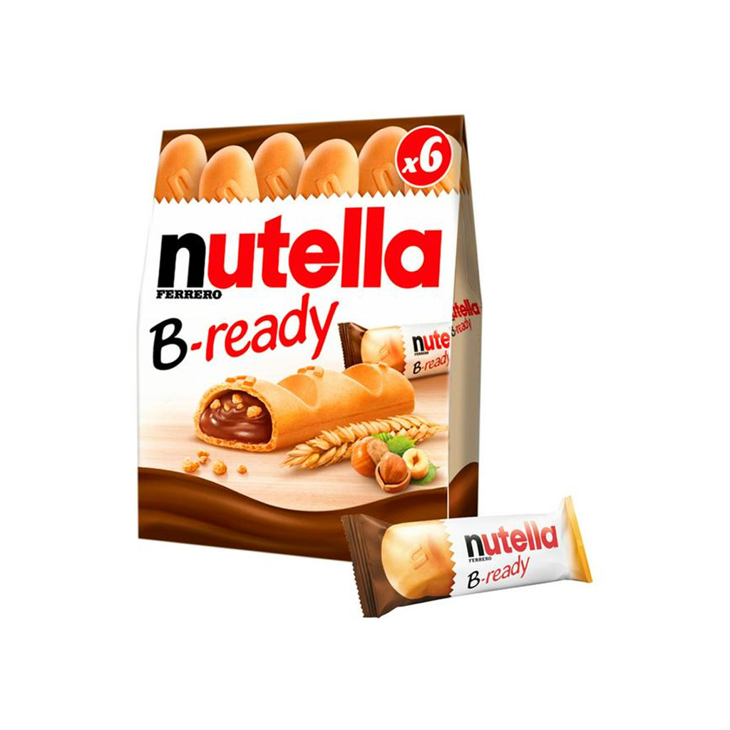 Nutella ferrero B-Ready Biscuit 6x22g